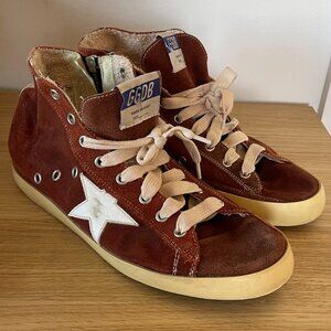 Golden Goose Francy Suede Sneakers Size 10